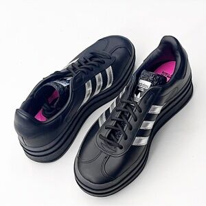 ADIDAS x Pabllo Vittar Black Gazelle Bold Platform Lace Up Sneakers Size 7